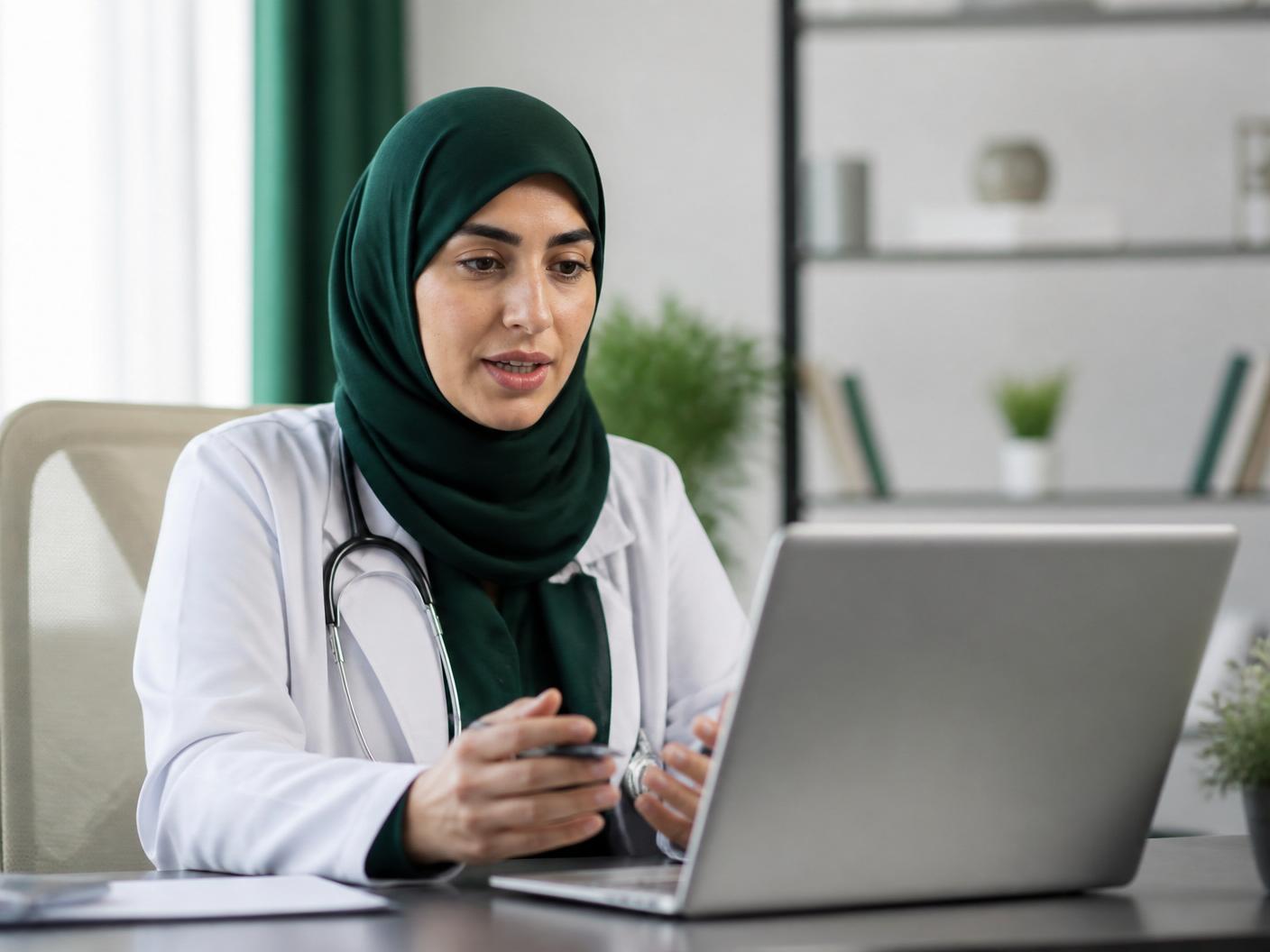 Connected virtual healthcare consultation